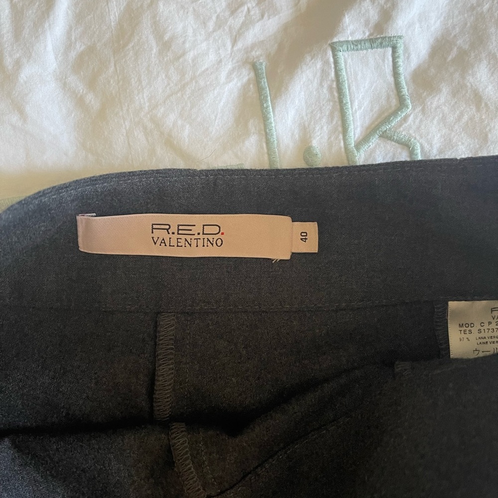 Red Valentino, Grey pants, very high waist, excellent condition
